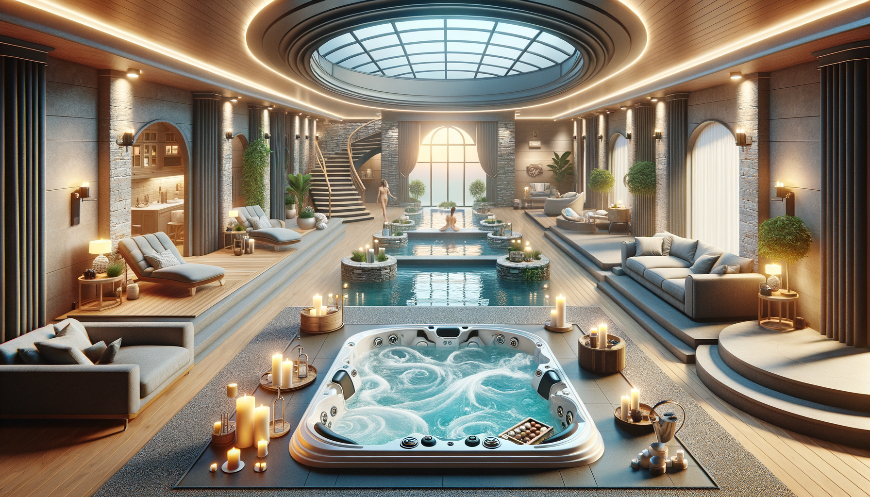 Transforme su hogar en un oasis de relajación con jacuzzis y bañeras de hidromasaje