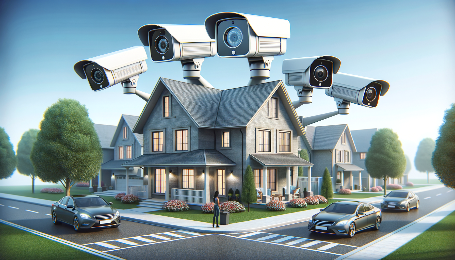 Hoe bewakingscamera’s de veiligheid van je huis kunnen ondersteunen