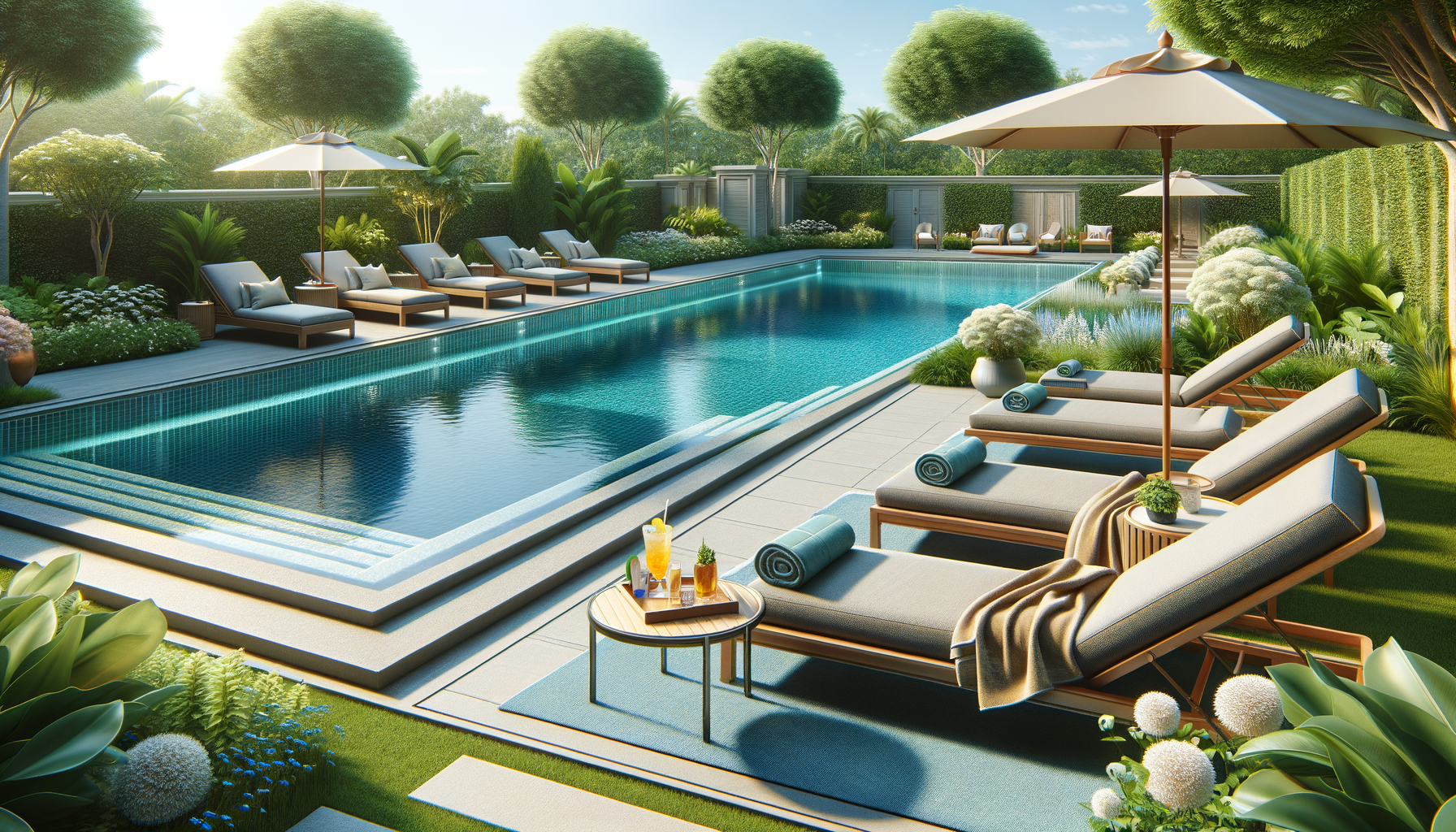 Creating a Relaxing Pool Area for Your Home