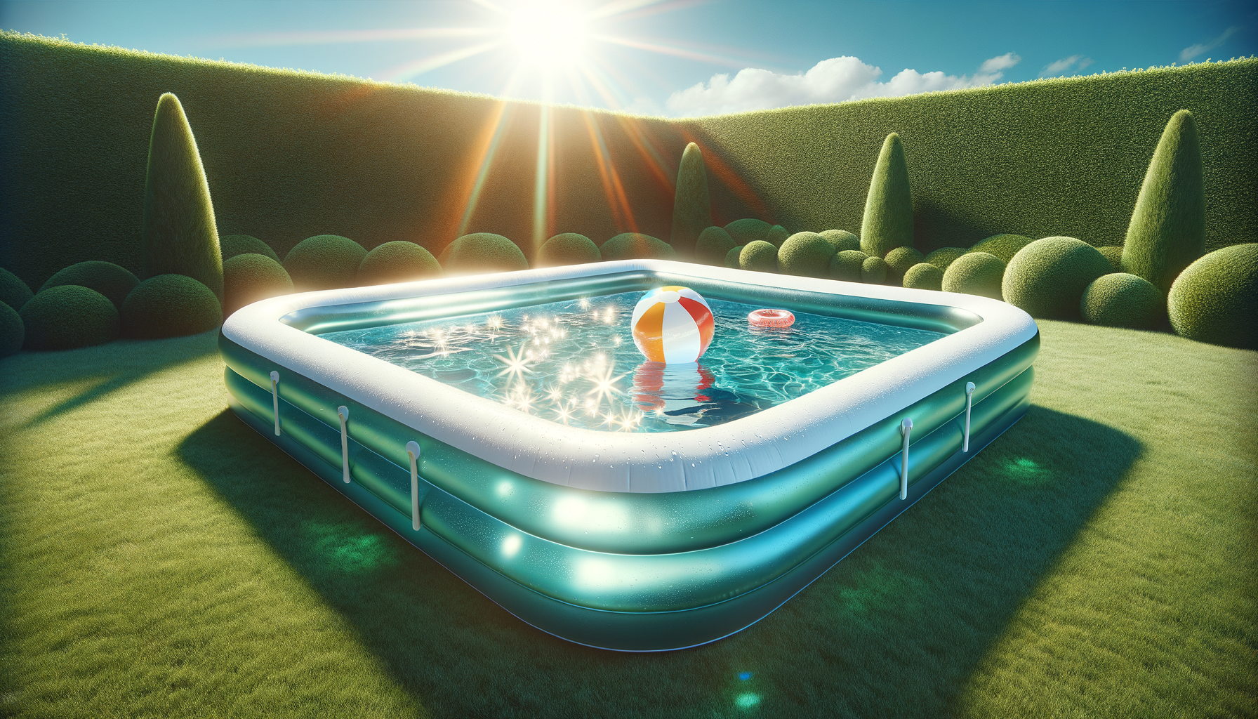 Le Piscine Gonfiabili in Tutta Semplicità