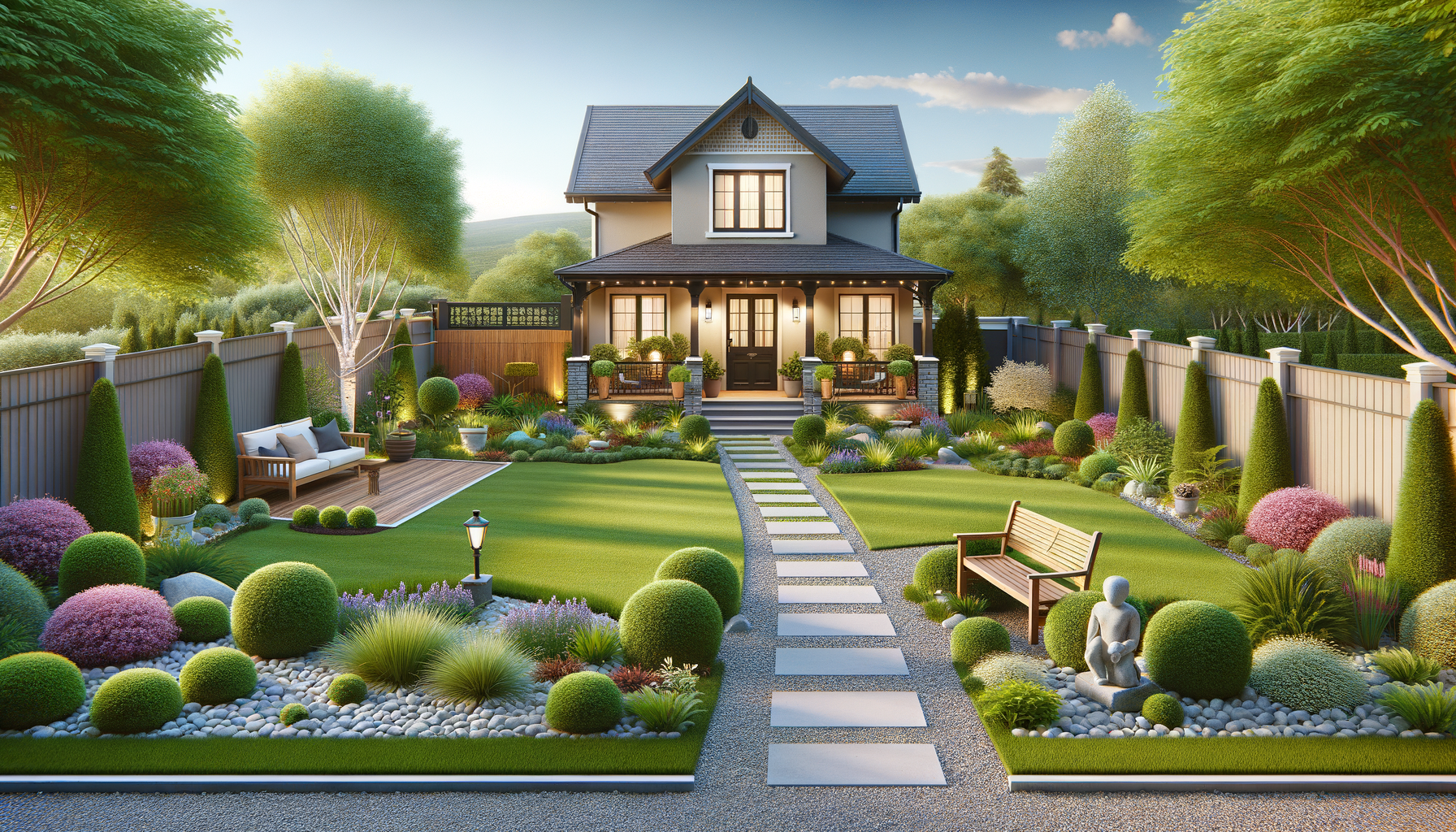budget friendly front yard landscaping