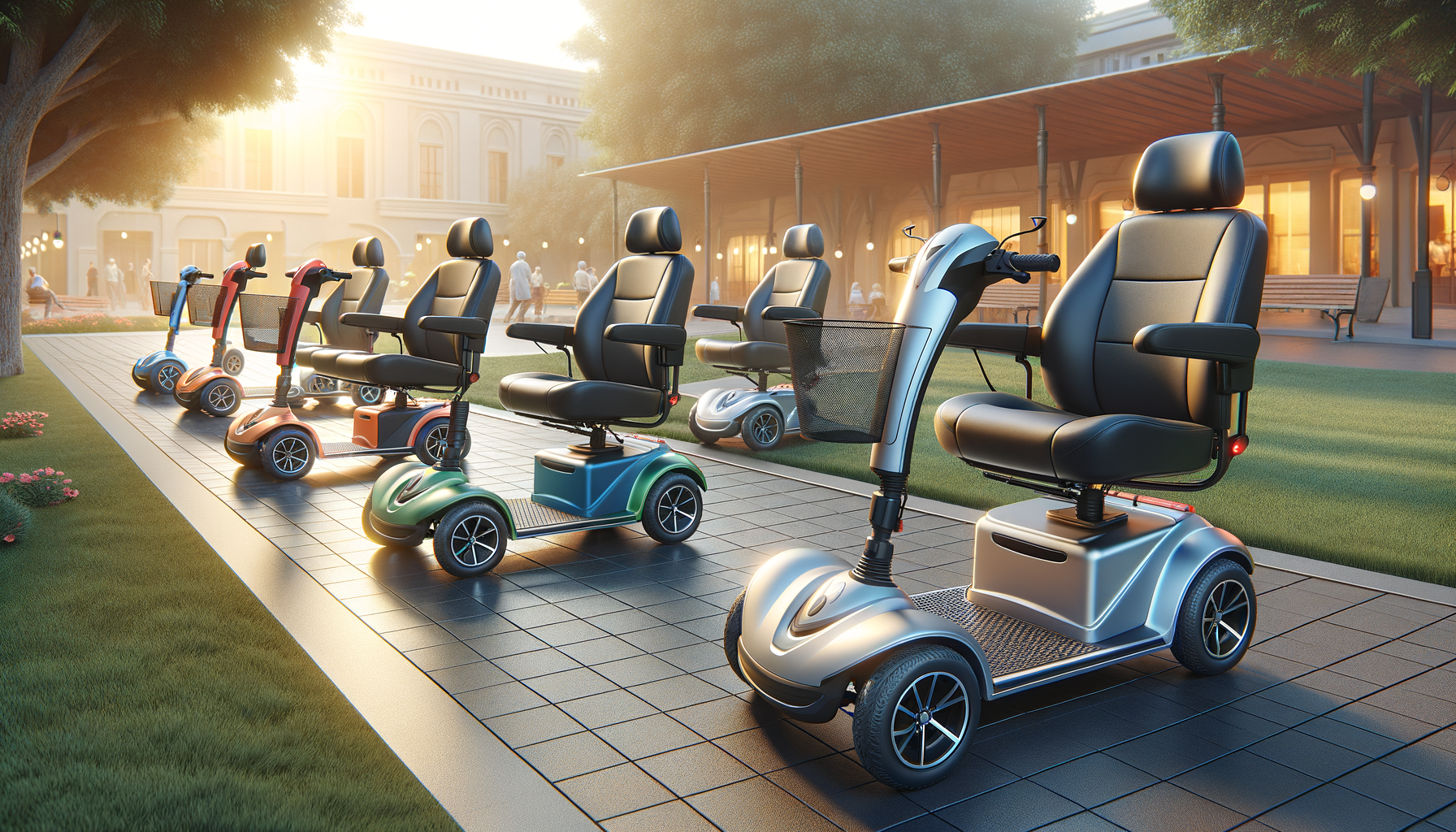 Discover the convenience of modern mobility scooters for effortless outdoor movement
