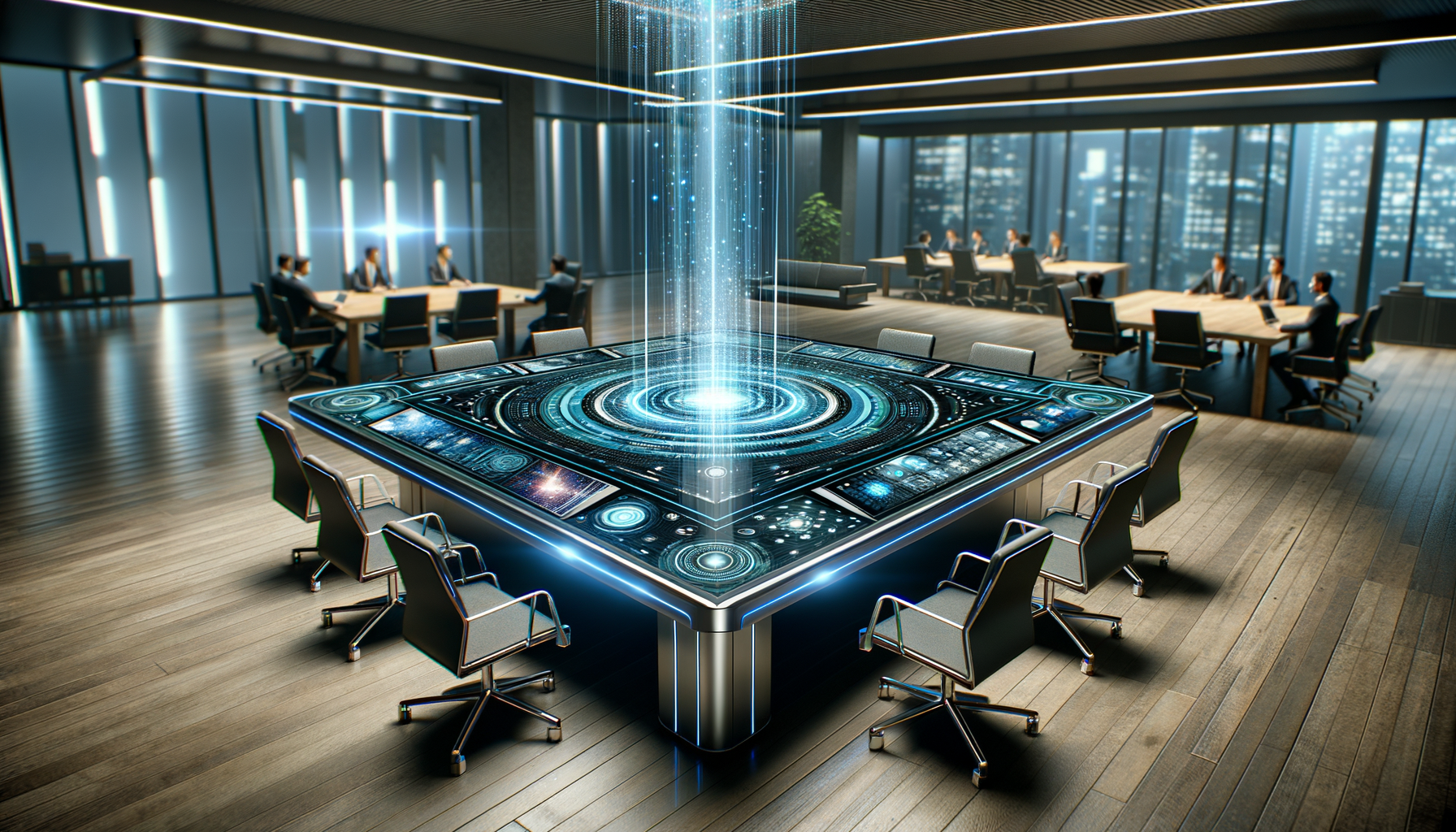 Smart Interactive Tables: Revolutionizing Offices, Education, and Boardrooms