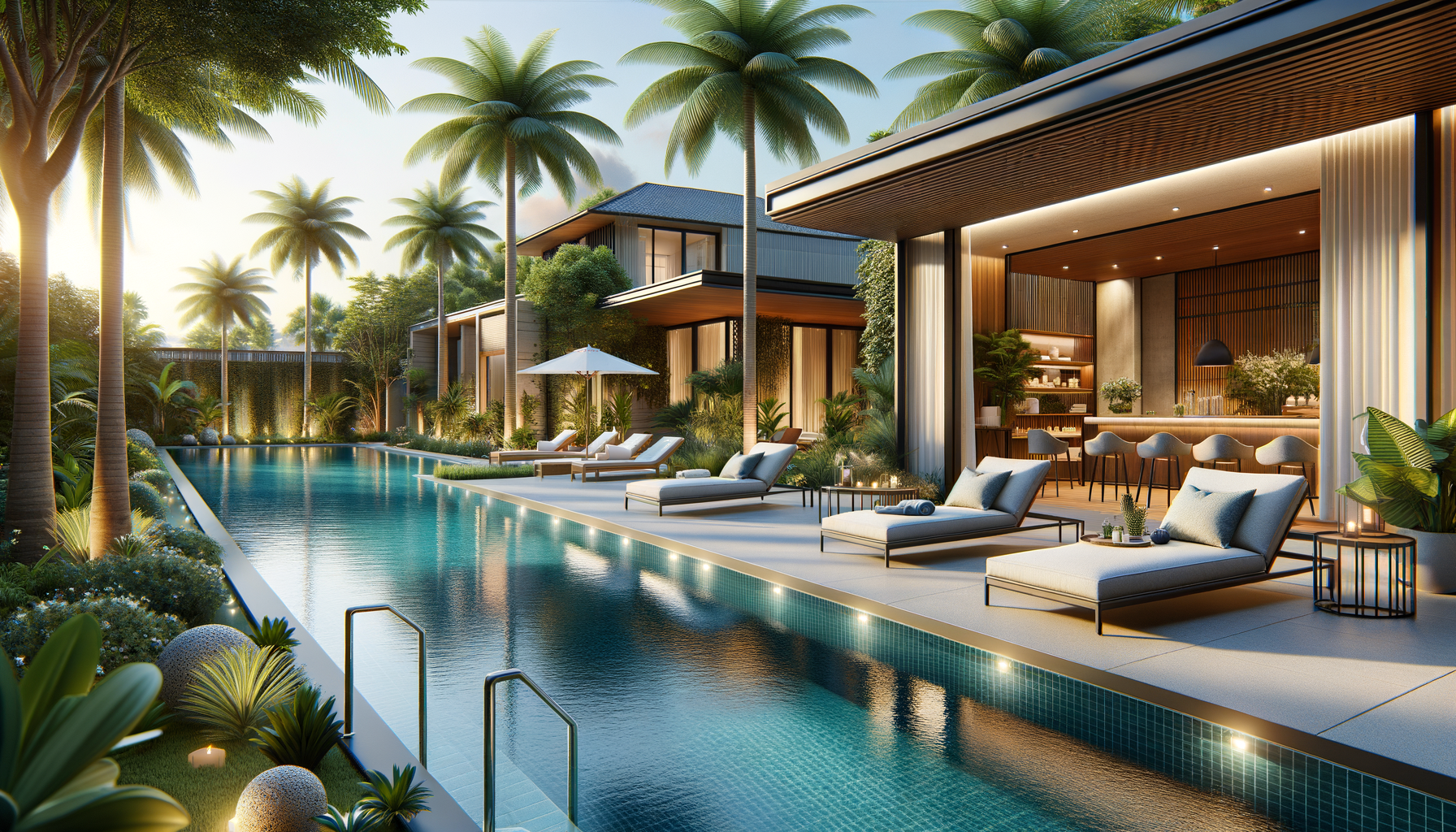 Creating a Relaxing Pool Area for Your Home
