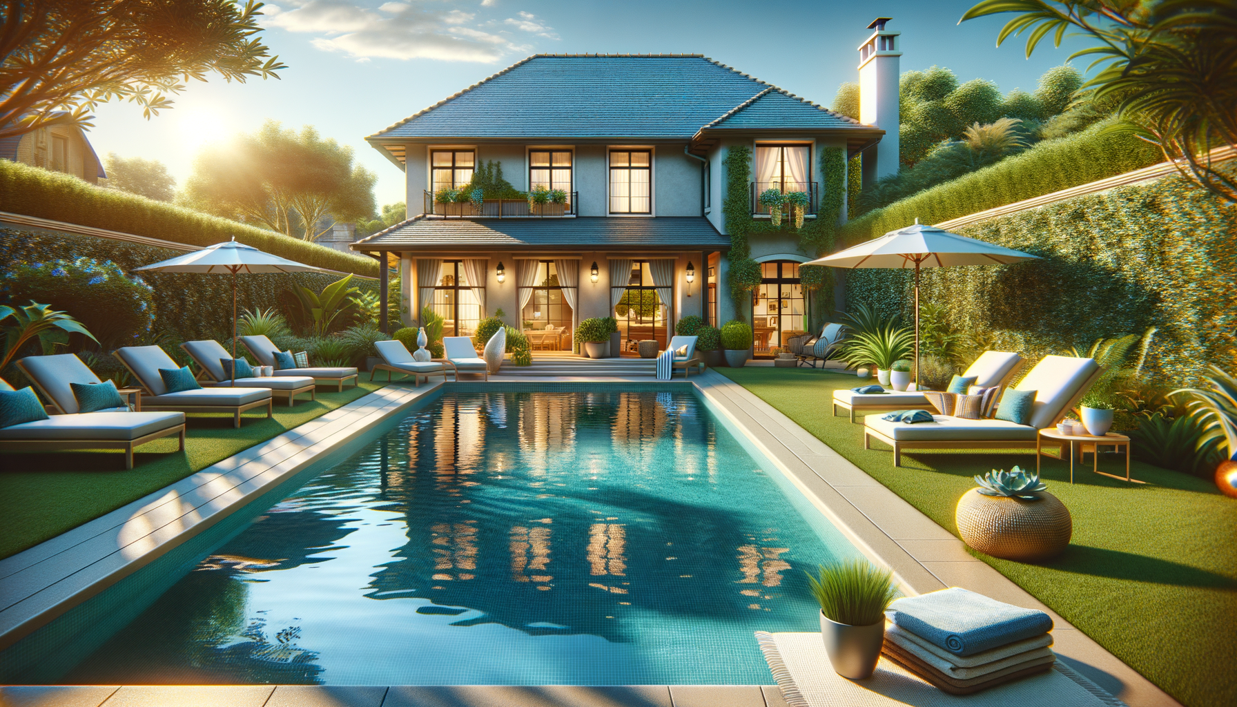 Creating a Relaxing Pool Area for Your Home