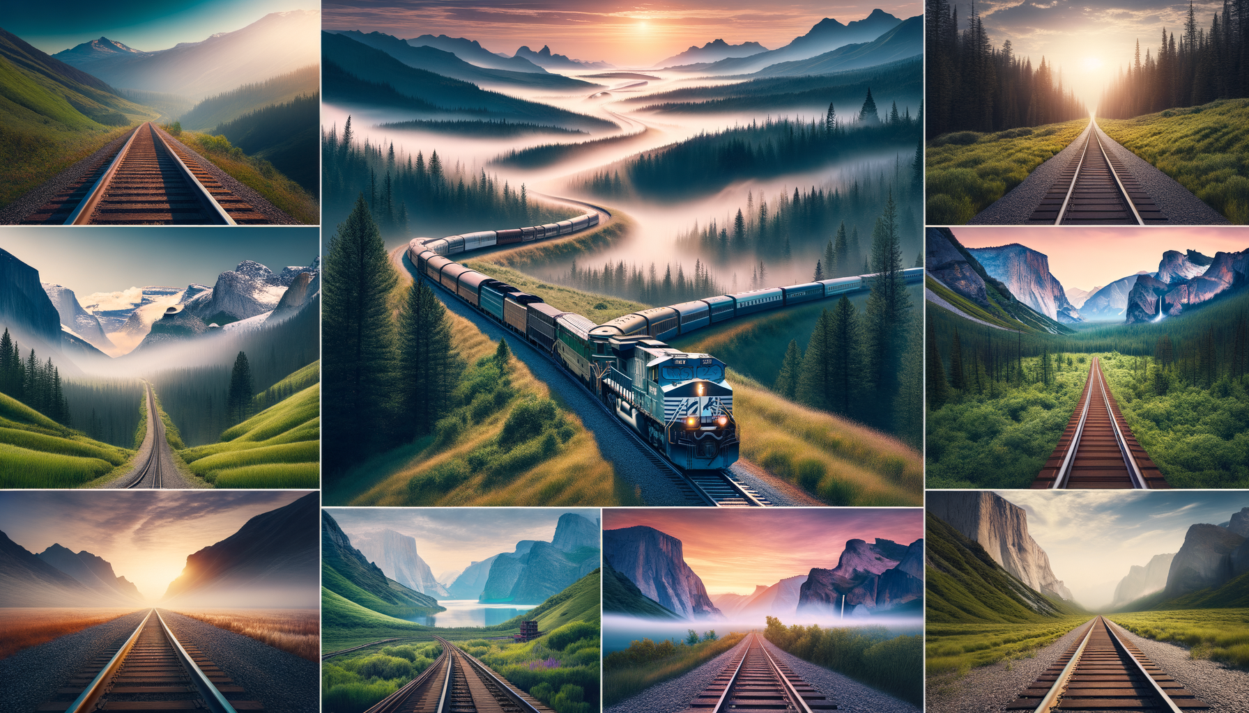 Discover Scenic Train Routes Across the USA