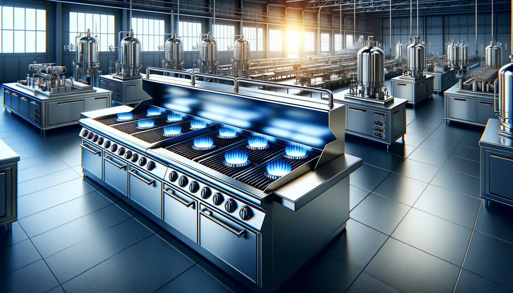 Enhance Efficiency and Productivity with Industrial Gas Grills