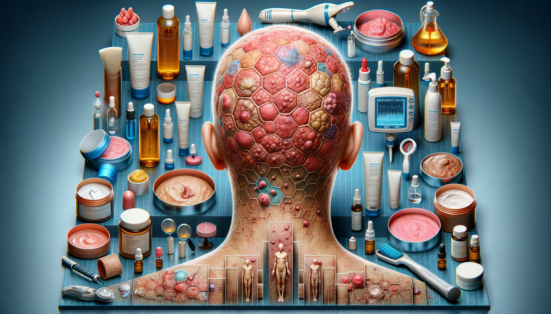 Effective treatments for plaque psoriasis on the scalp