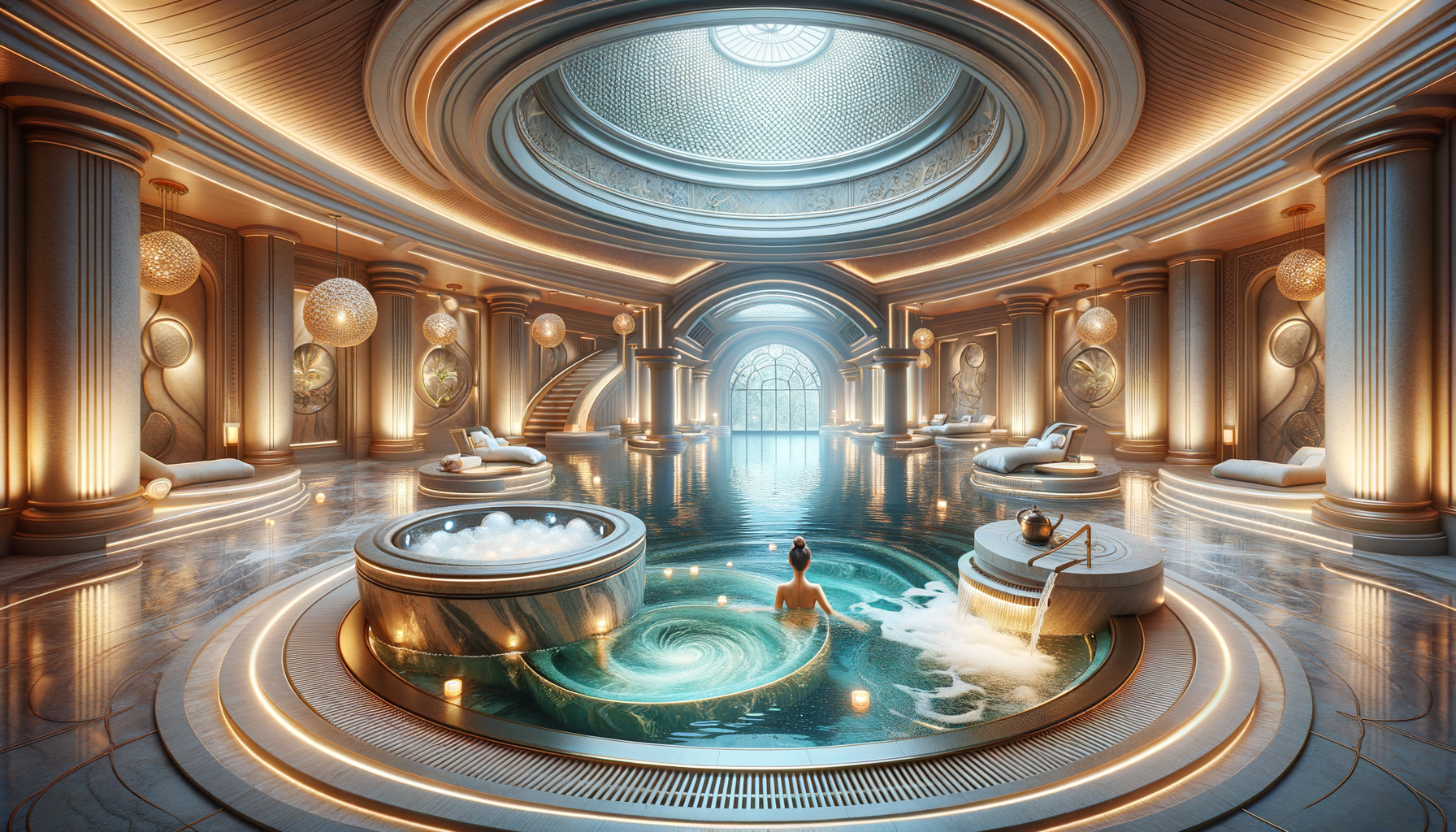 Entspannen und verjüngen Sie sich mit Whirlpools und Whirlpools in Ihrem eigenen Heiligtum