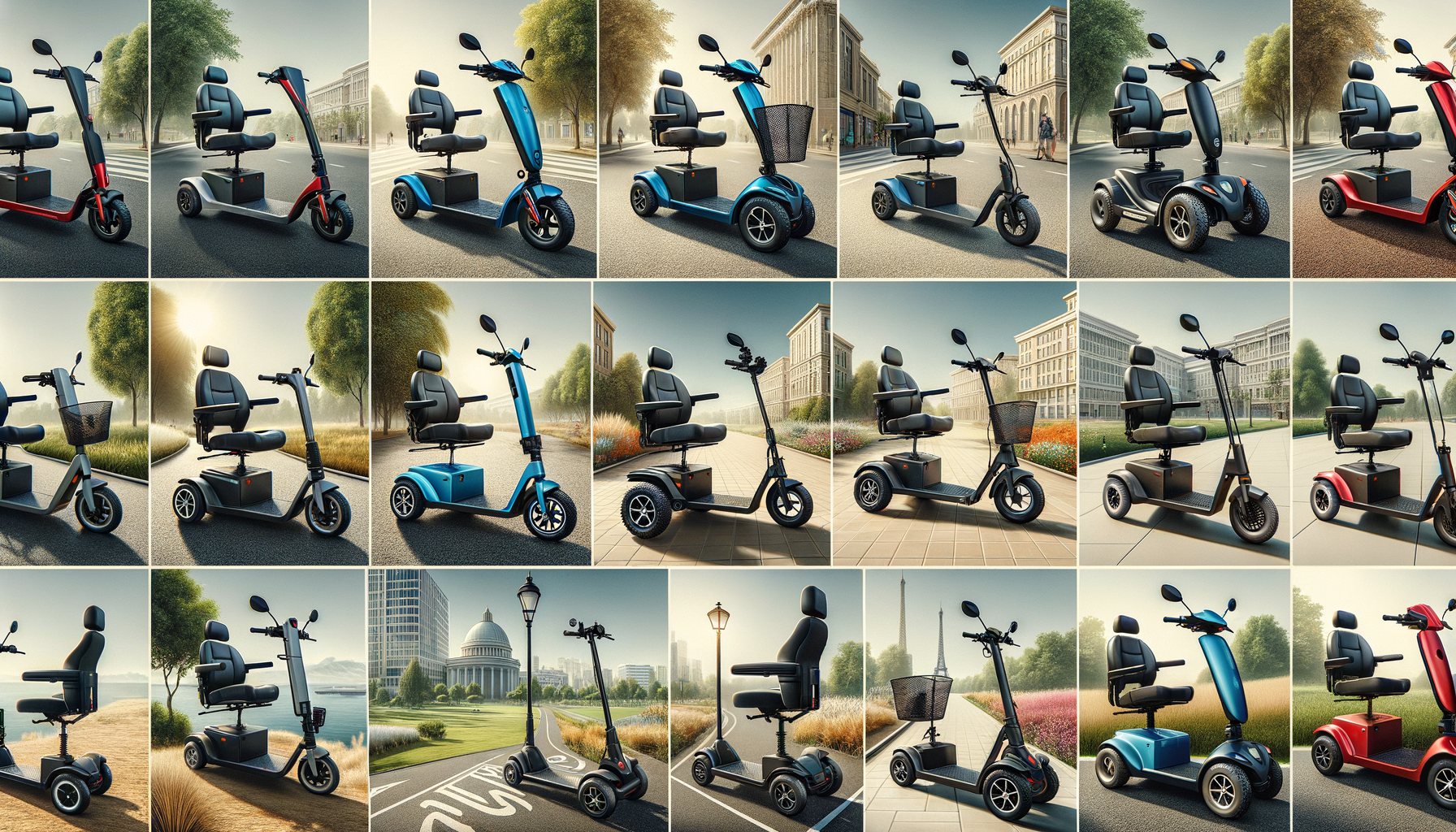 Learn about mobility E-scooters that can help you move outdoors easily