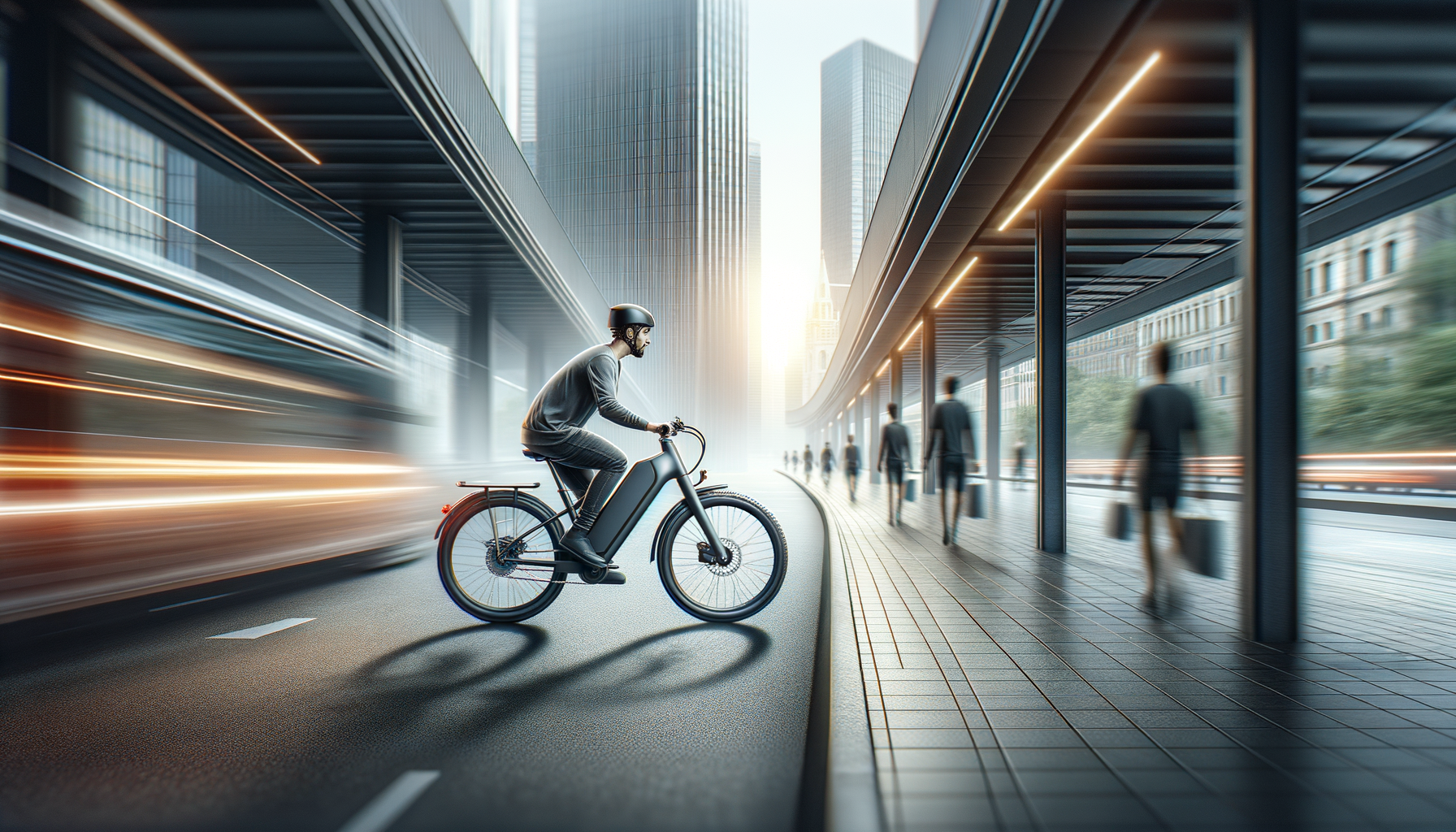 Muévete con facilidad en una bicicleta eléctrica