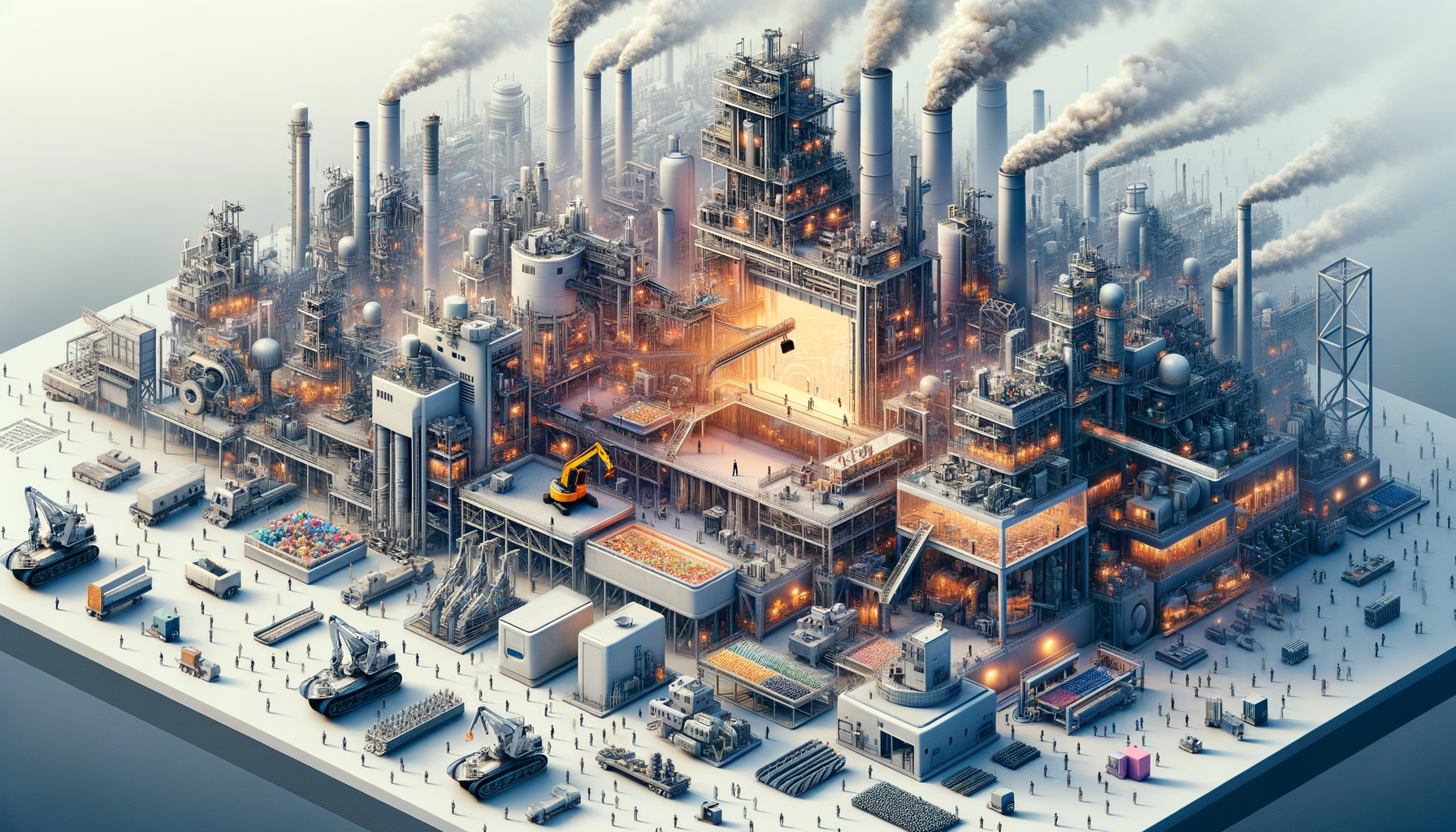 Descubre el impacto de las máquinas industriales en la sociedad actual