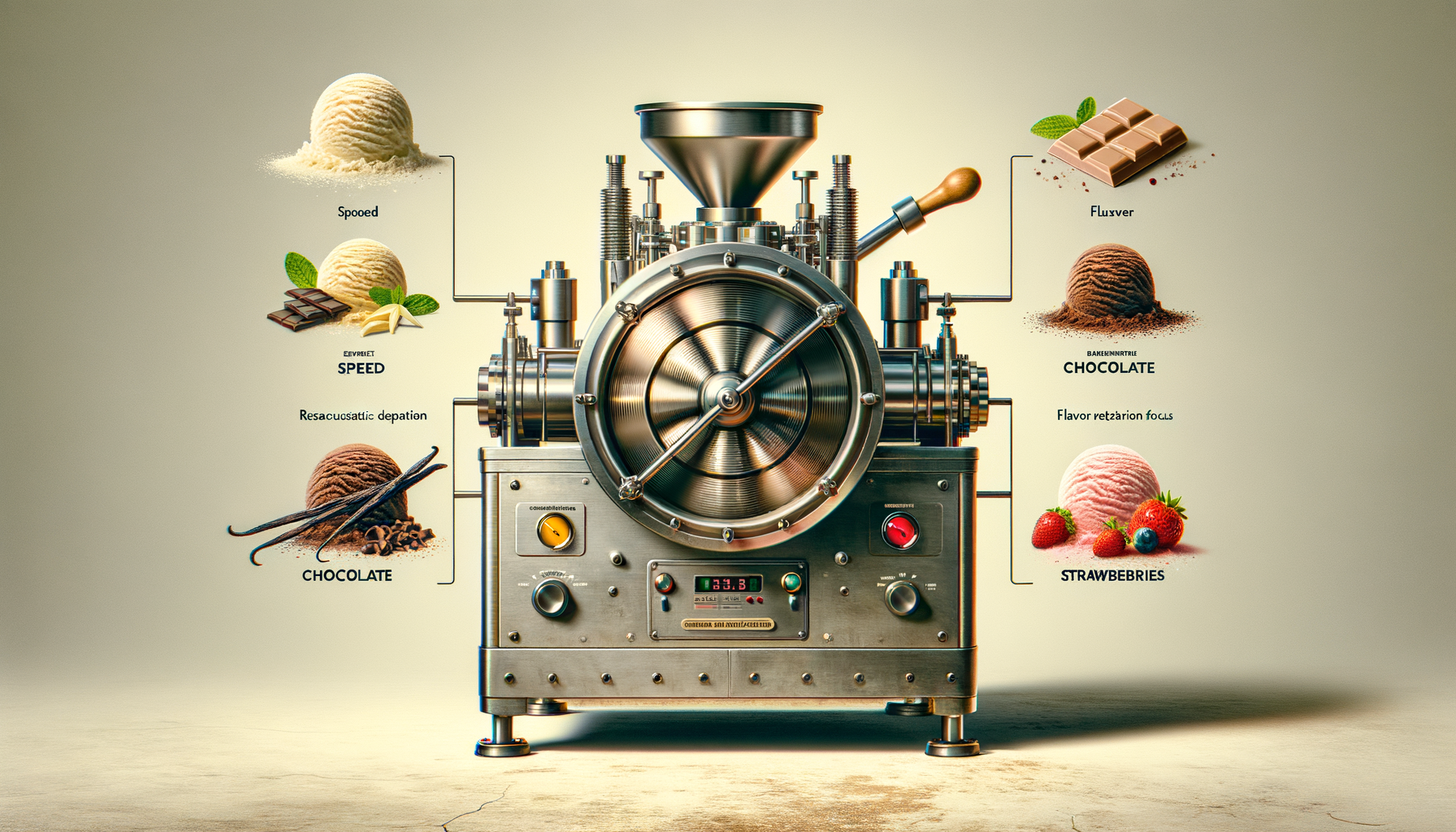 Maquinas Industriales de Helado: Equilibrando Velocidad y Sabor