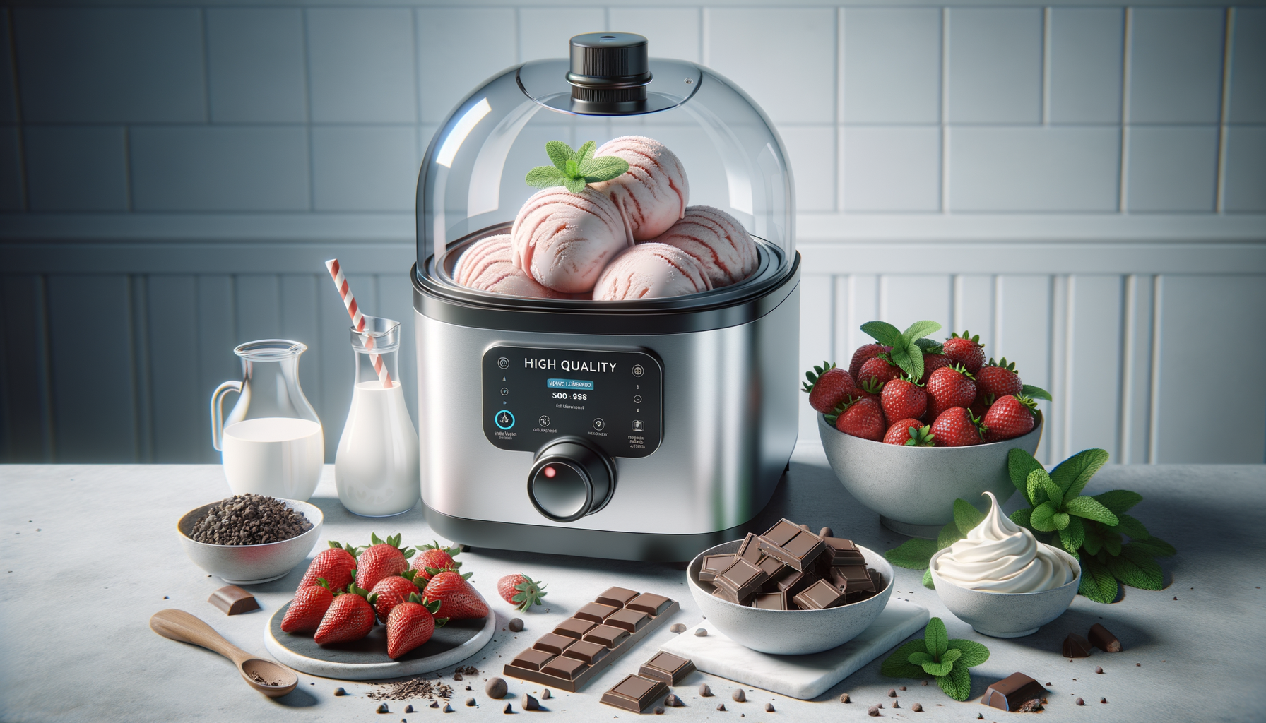 Envie de crème glacée ? Faites la vôtre en quelques minutes !