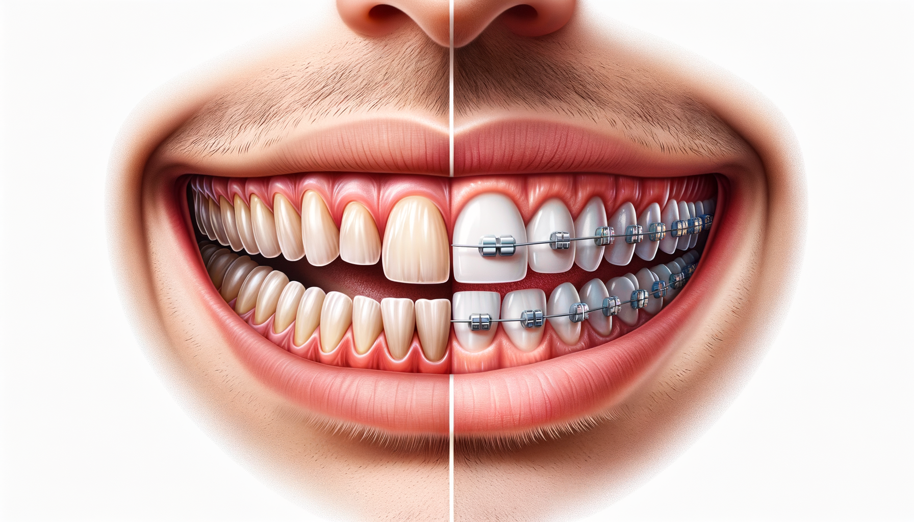 Braces can help align your teeth