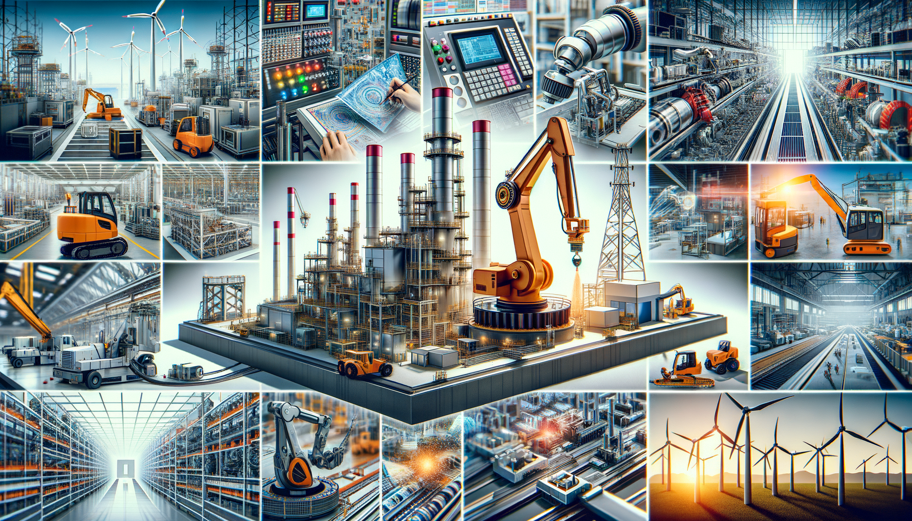 The Impact of Industrial Machines Across Diverse Sectors