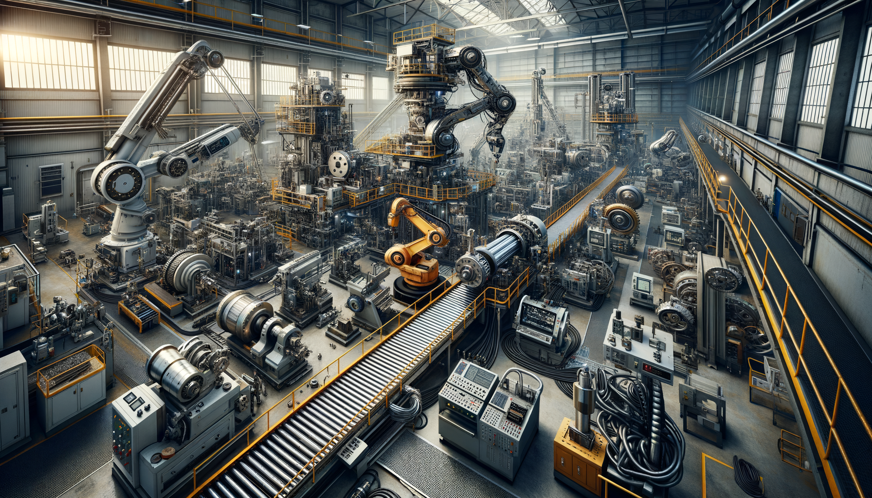 Understanding Industrial Machines: Key Types and Their Applications
