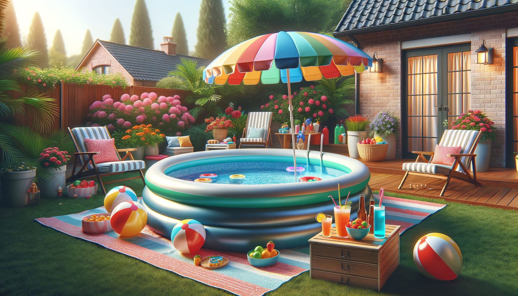 Profitez de l’Été avec Nos Piscines Gonflables Faciles à Utiliser