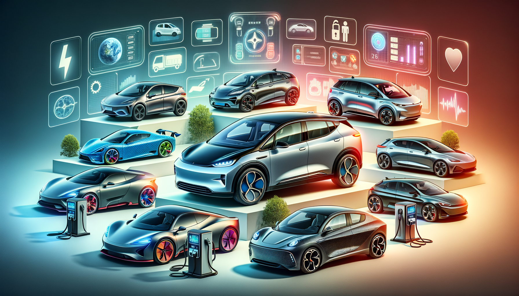Vehículos eléctricos: opciones y características actuales