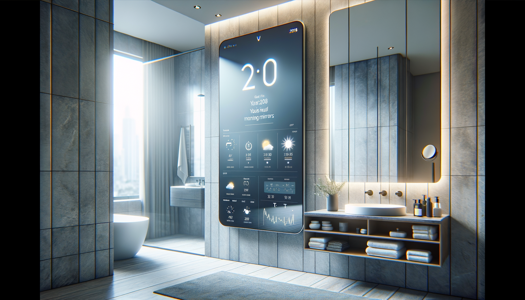 Revolutionizing Your Morning Routine with Smart Mirrors