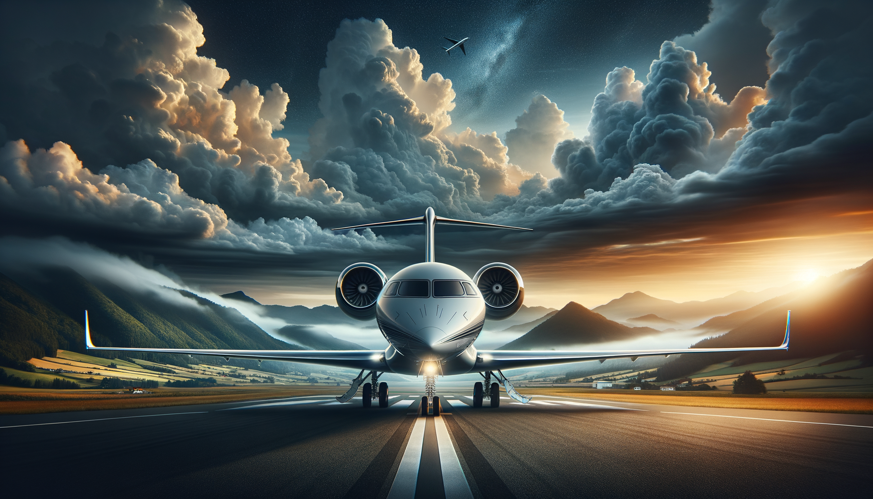 Esplora il Mondo con Eleganza a Bordo di un Jet Privato