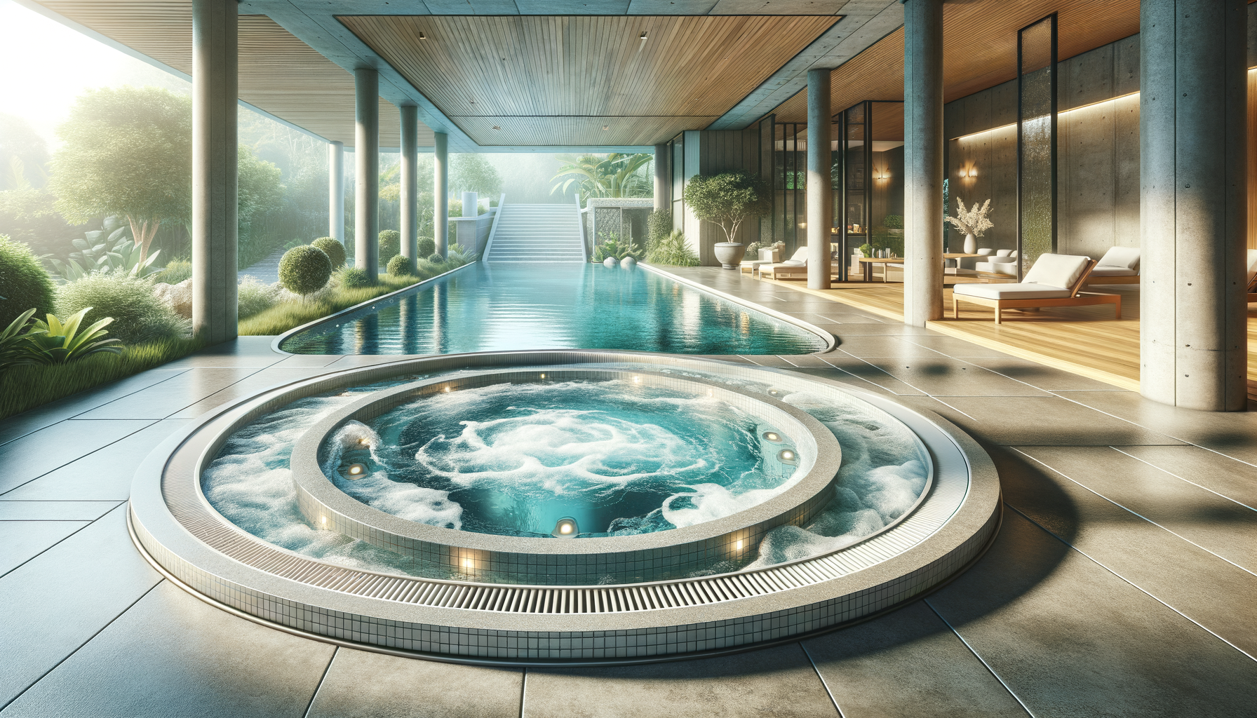 Tauchen Sie ein in pure Entspannung mit exklusiven Whirlpools für Ihr Zuhause