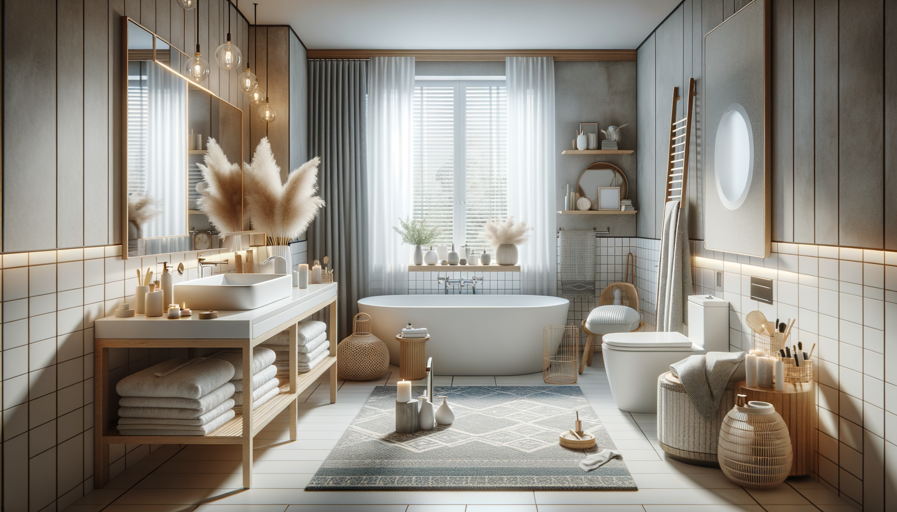 Create a Calm and Comfortable Bathroom