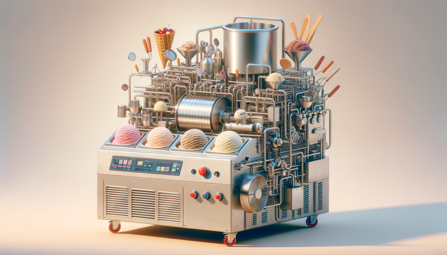 Machines à Glace Industrielles : Maîtrisez la Vitesse et la Saveur
