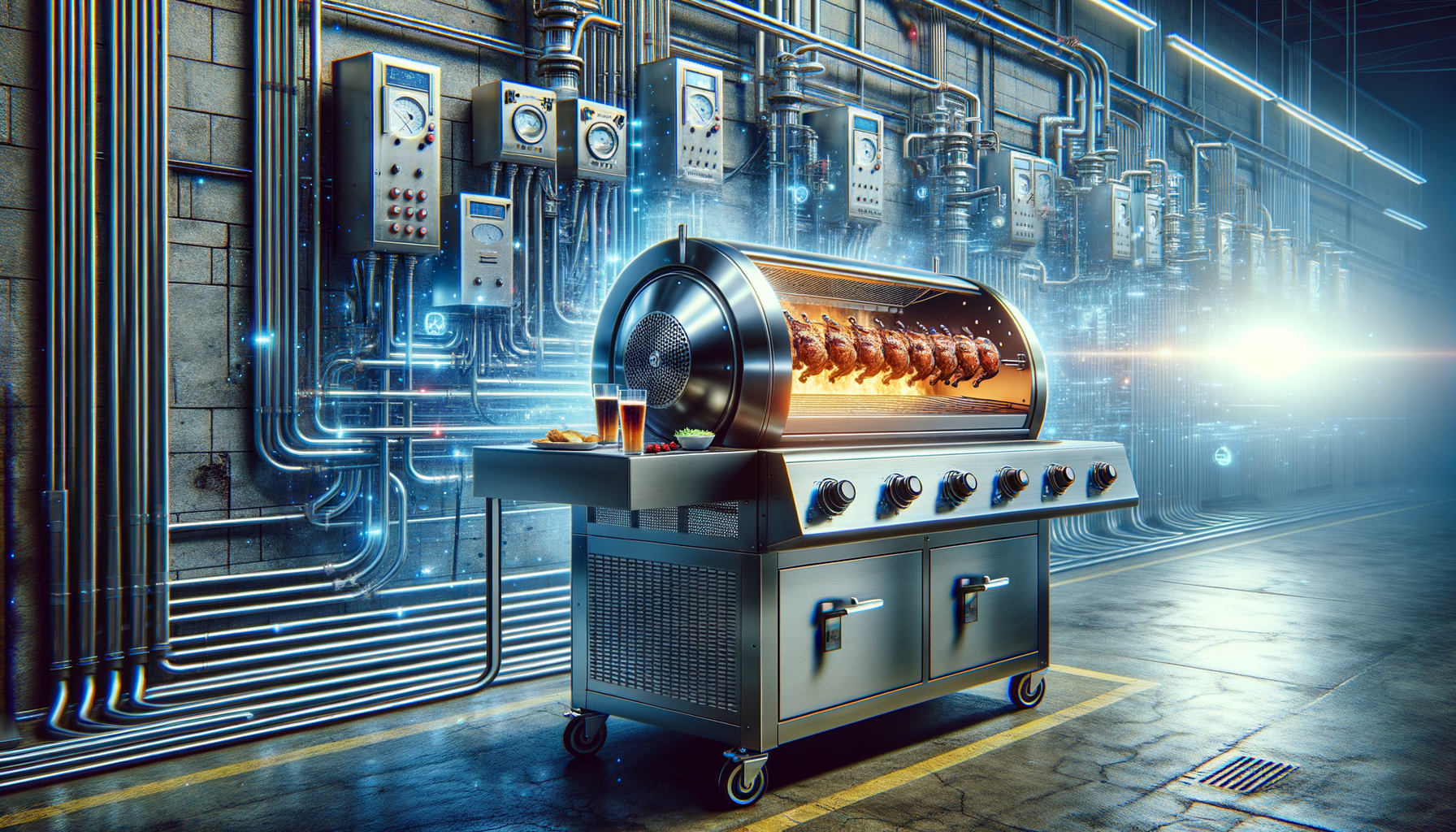 Industrial Grill Machines: Efficient Cooking for High-Volume Needs