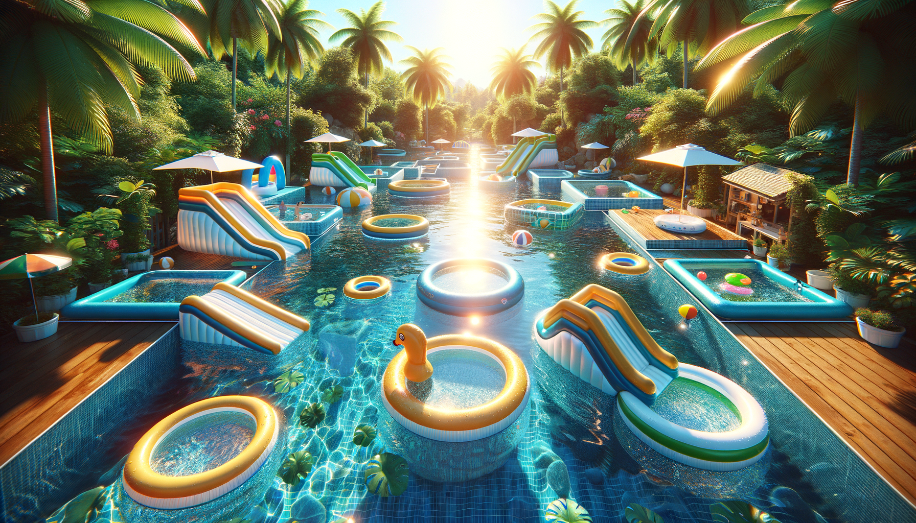 Create Your Own Water Paradise with Inflatable Pools