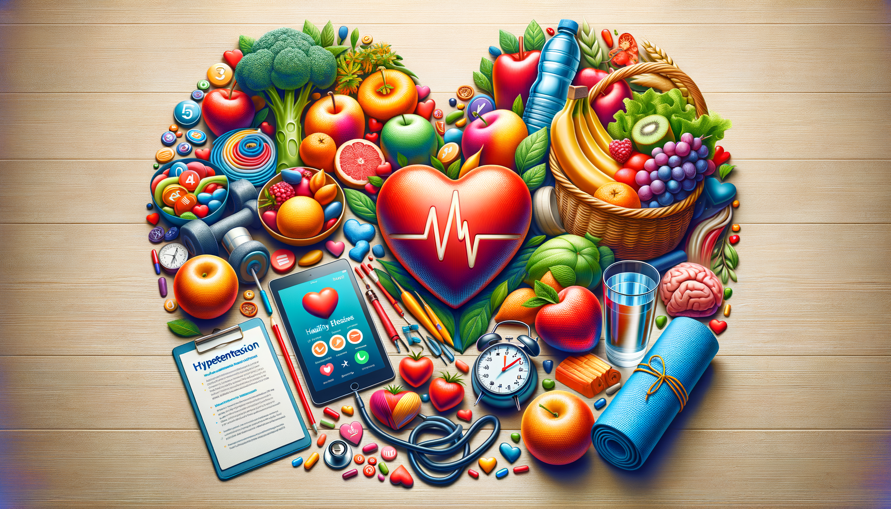 5 healthy ways of living –  for better management of blood pressure!