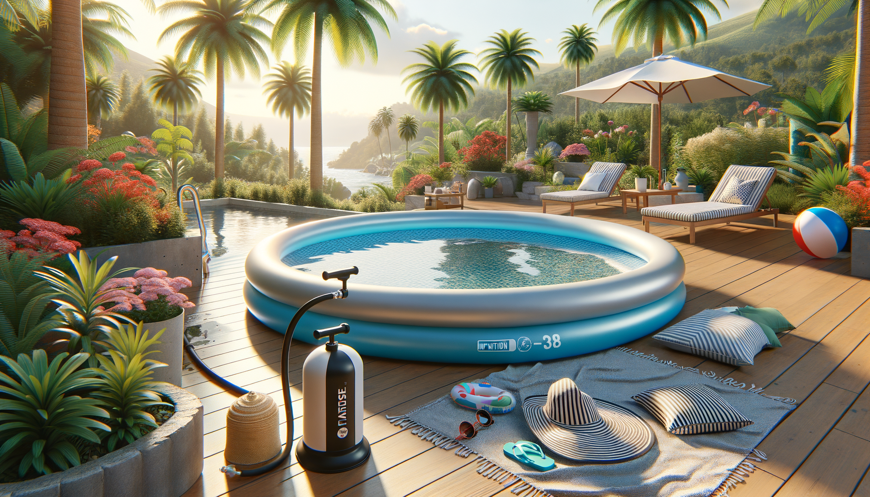 Enjoy Summer Fun with Easy-to-Set-Up Inflatable Pools!