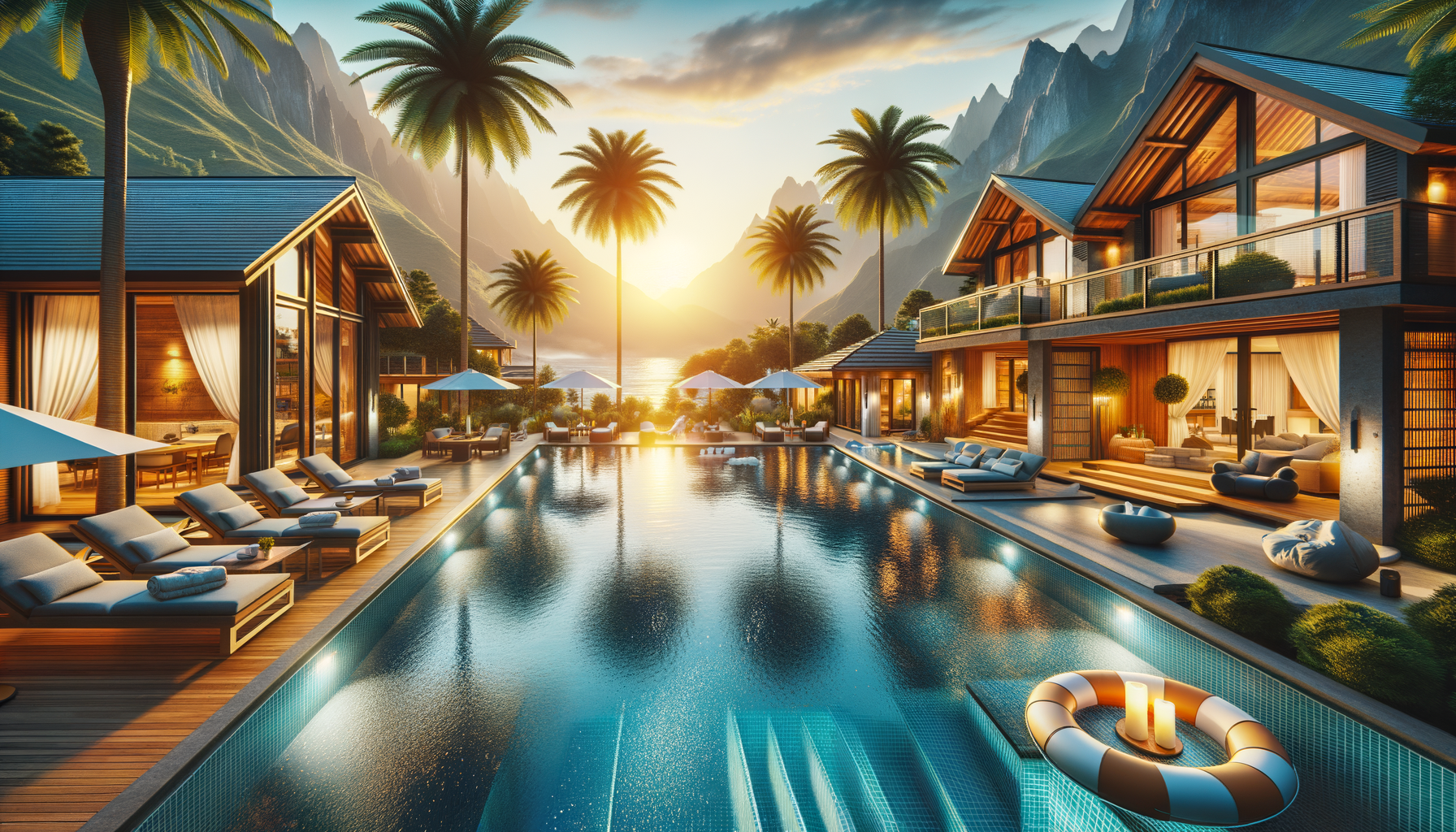 Creating a Relaxing Pool Area for Your Home