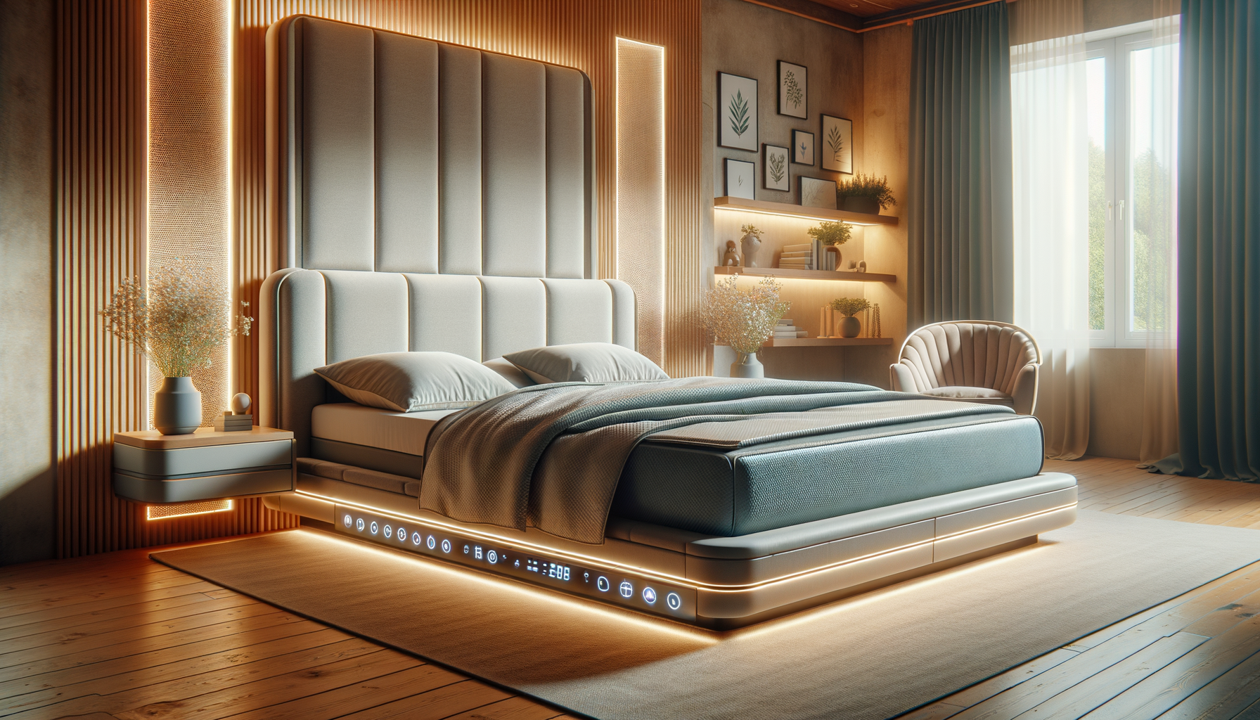 The Bed That Knows You’re Tired and Adjusts for Better Sleep