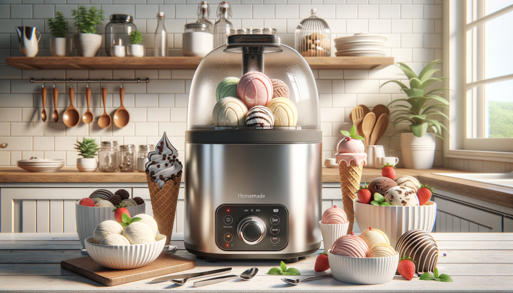 Enjoy Fresh Homemade Treats with an Ice Cream Maker