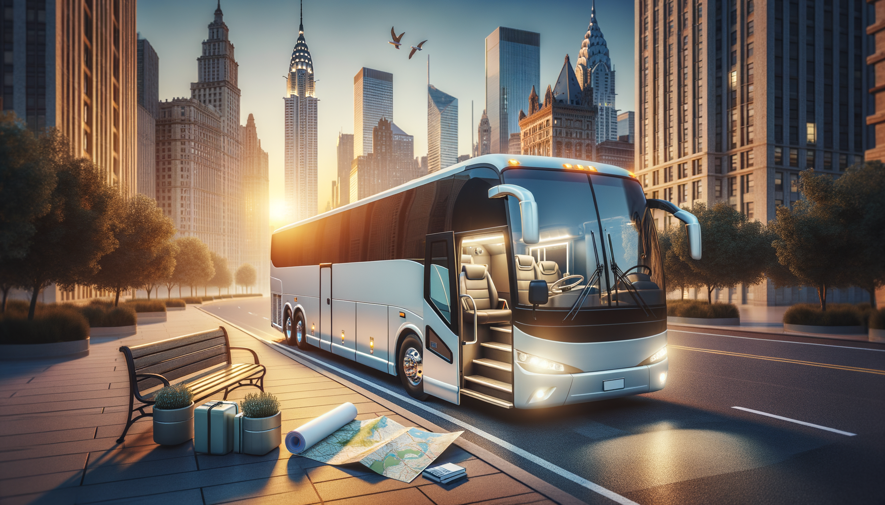 New Places with Guided Bus Tours