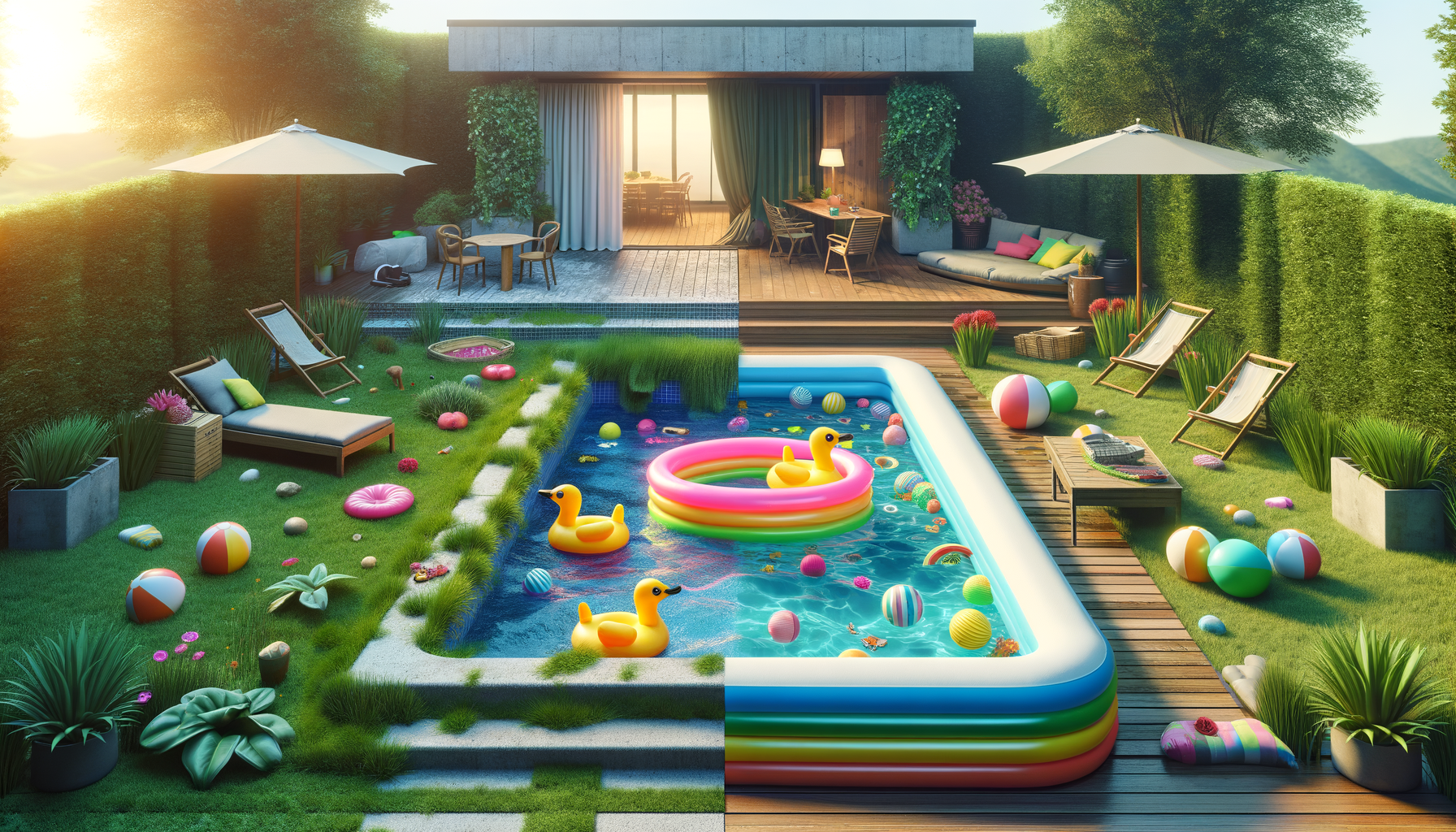 Transform Your Outdoor Space with an Inflatable Pool!