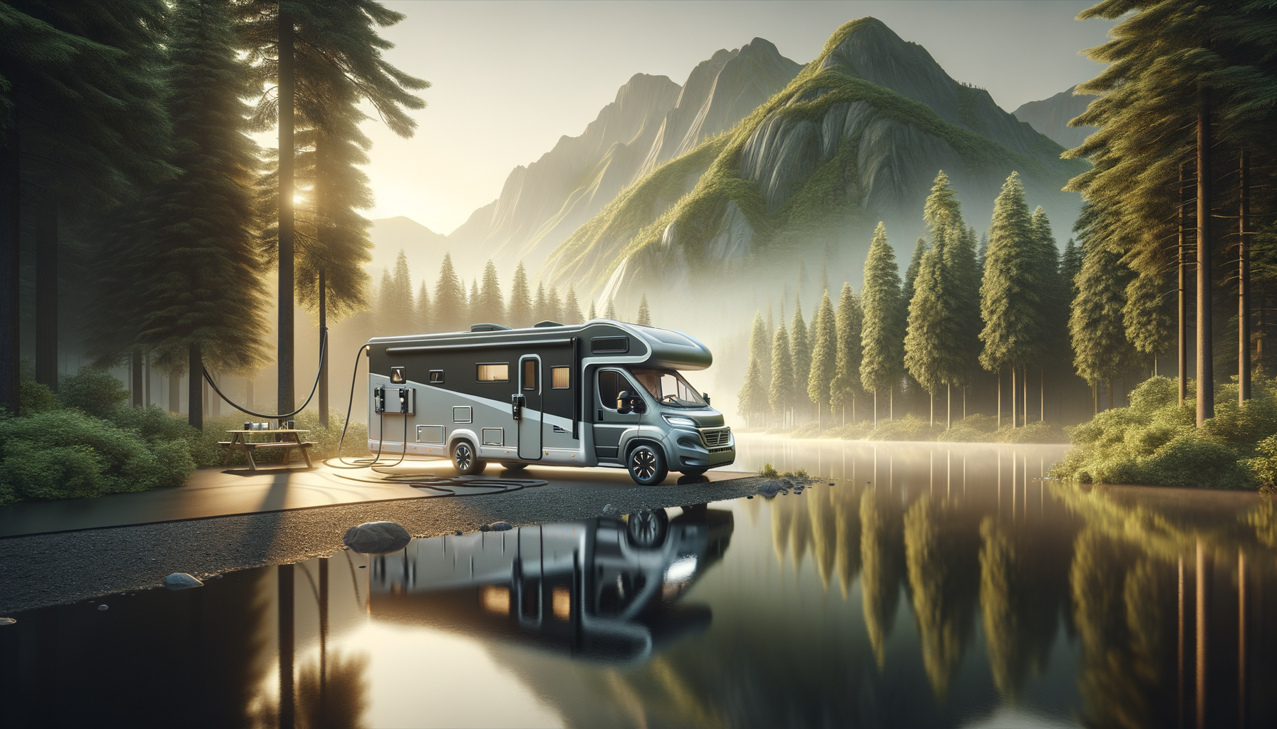 Silent Adventure: Explore the World in an Electric Camper Van