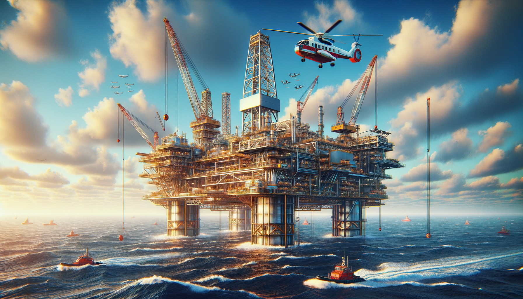 Explora la aventura de la vida en una plataforma petrolífera y sus demandas dinámicas
