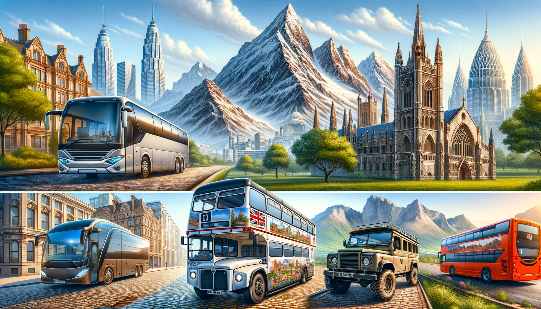 Popular Types of Bus Tours Around the World!