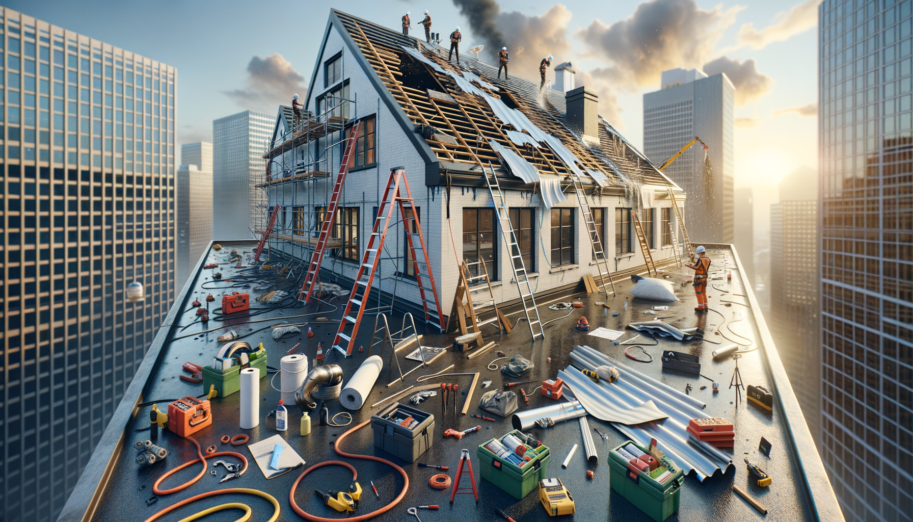 Exploring Commercial Roofing Services for Emergency Roof Leak Repair