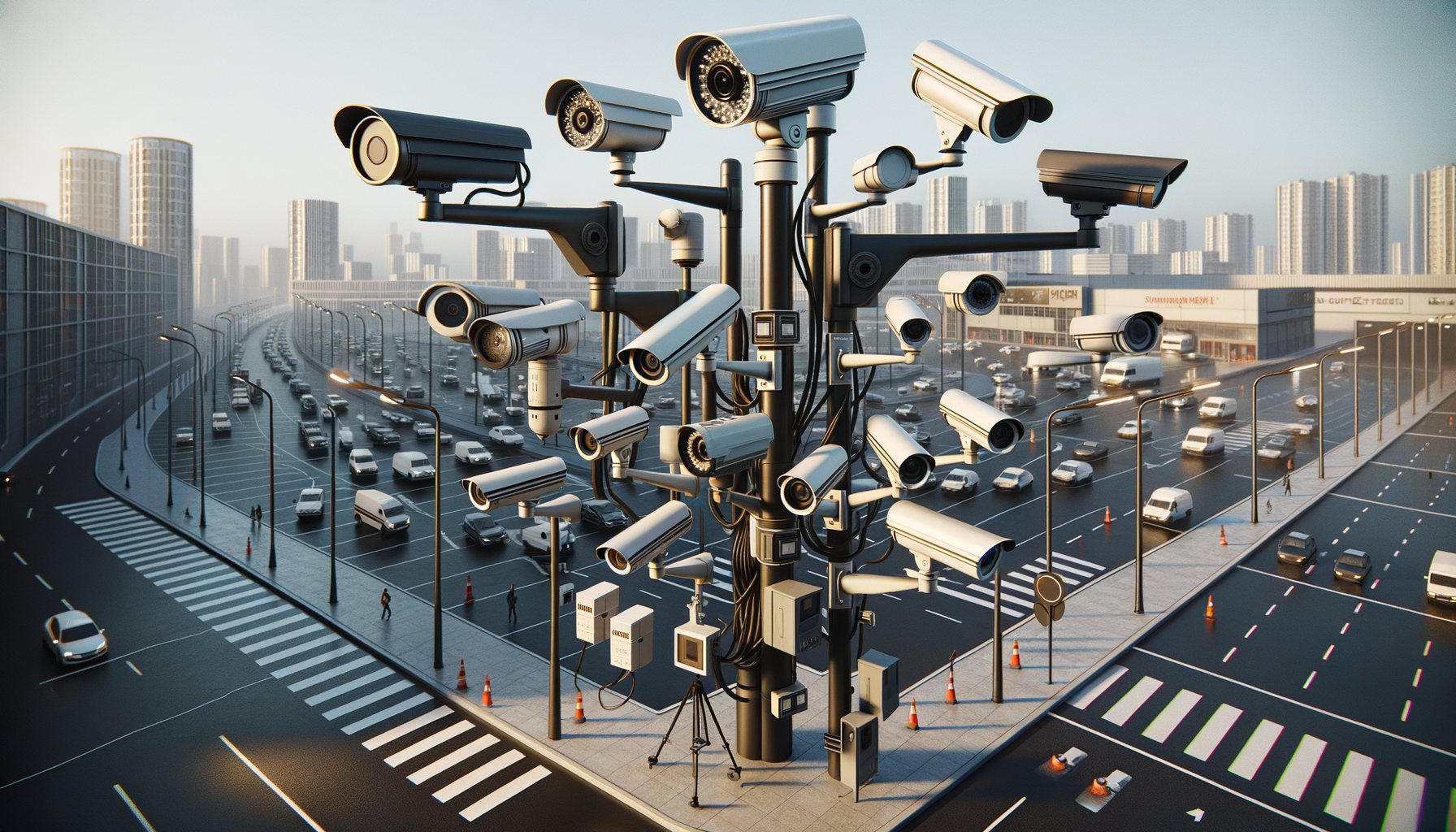Security Cameras for Safe and Protected Spaces