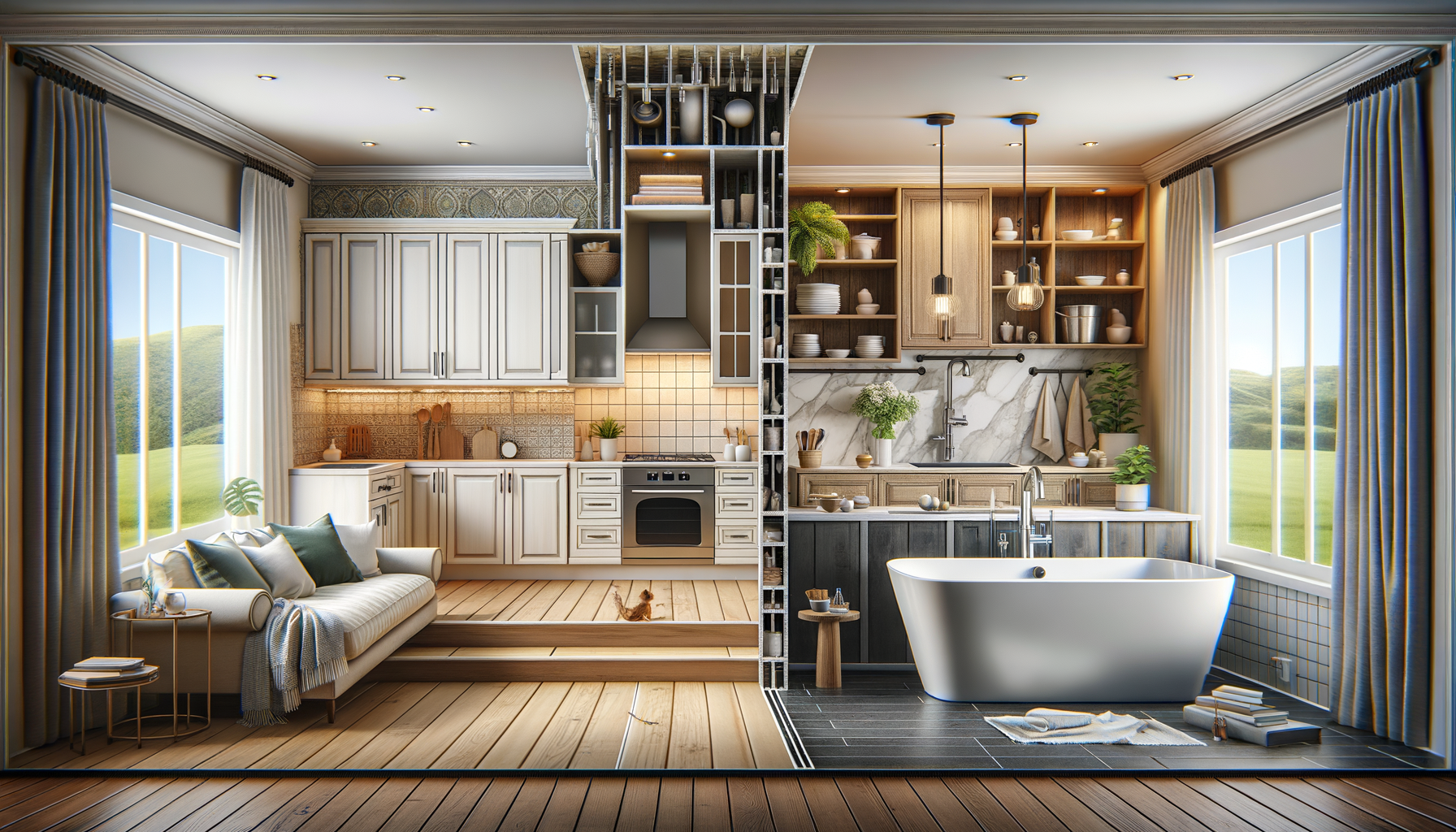 Découvrez des conseils d’experts pour transformer votre cuisine et salle de bains grâce à la rénovation domiciliaire