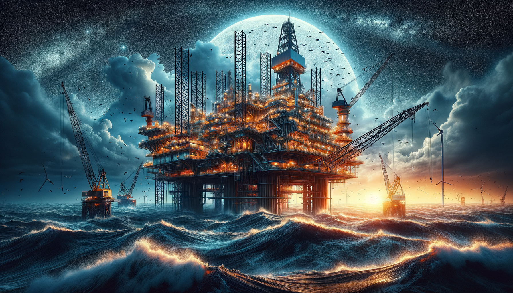 Explora la aventura de la vida en una plataforma petrolífera y sus demandas dinámicas