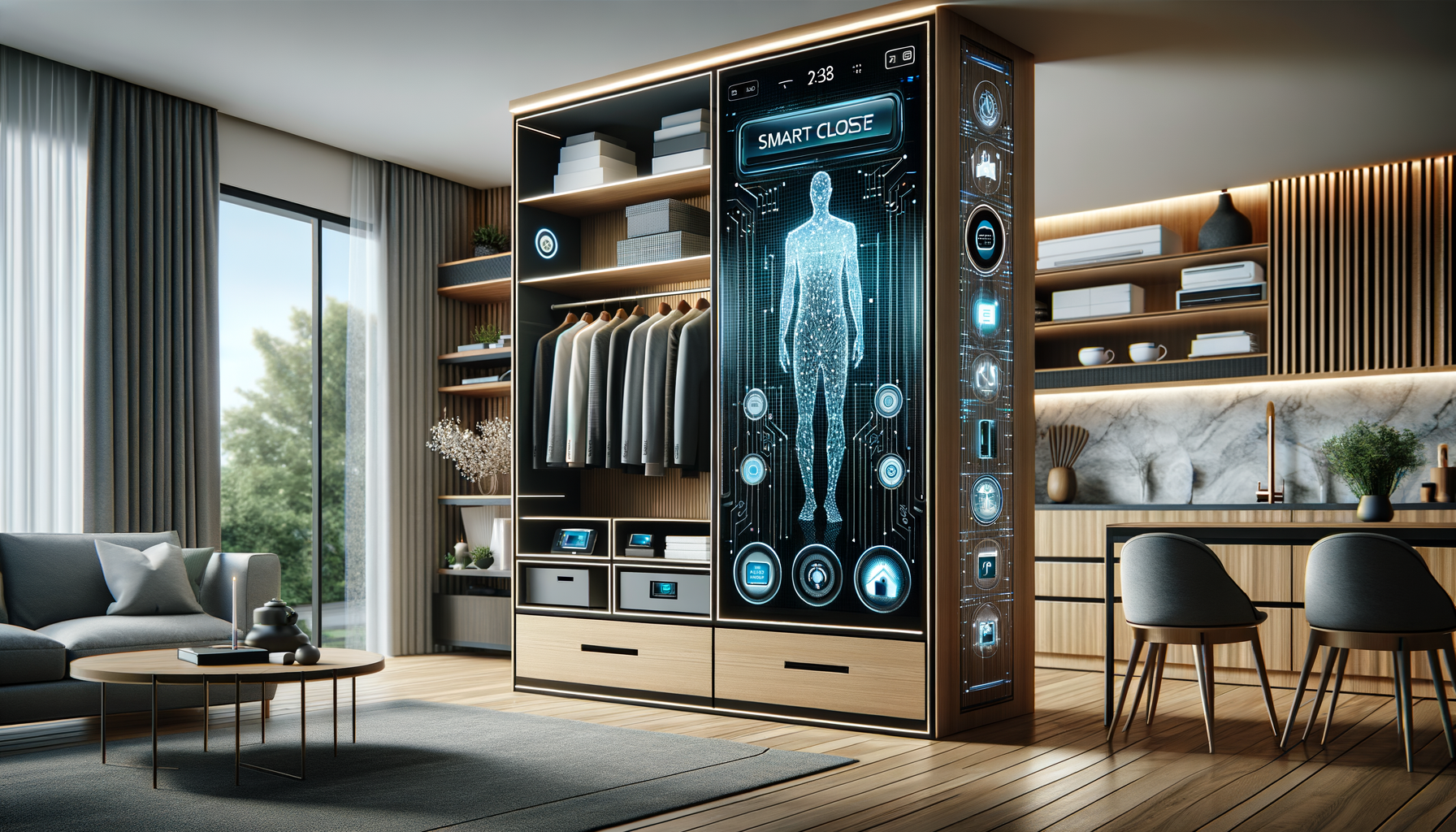 Smart closets are everyday practical solutions