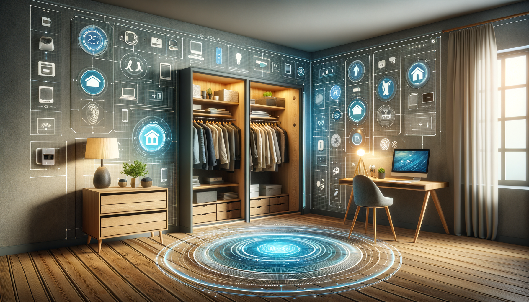 Révolutionnez votre maison avec un Smart Closet intelligent