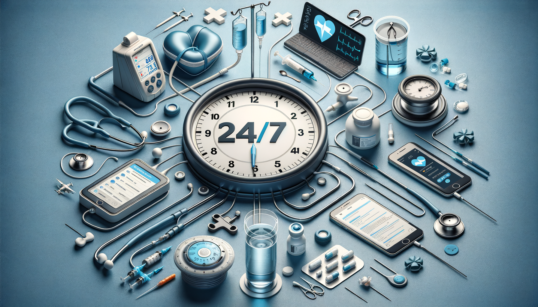 Comprendre les services de soutien infirmier 24/7