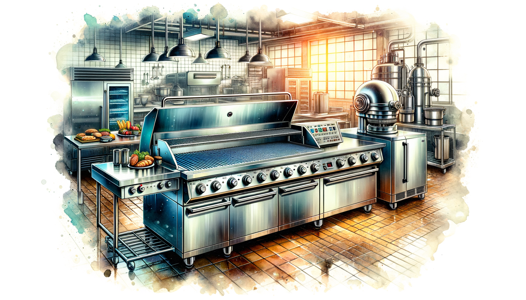 Elevate Your Kitchen Efficiency with Industrial Grill Machines